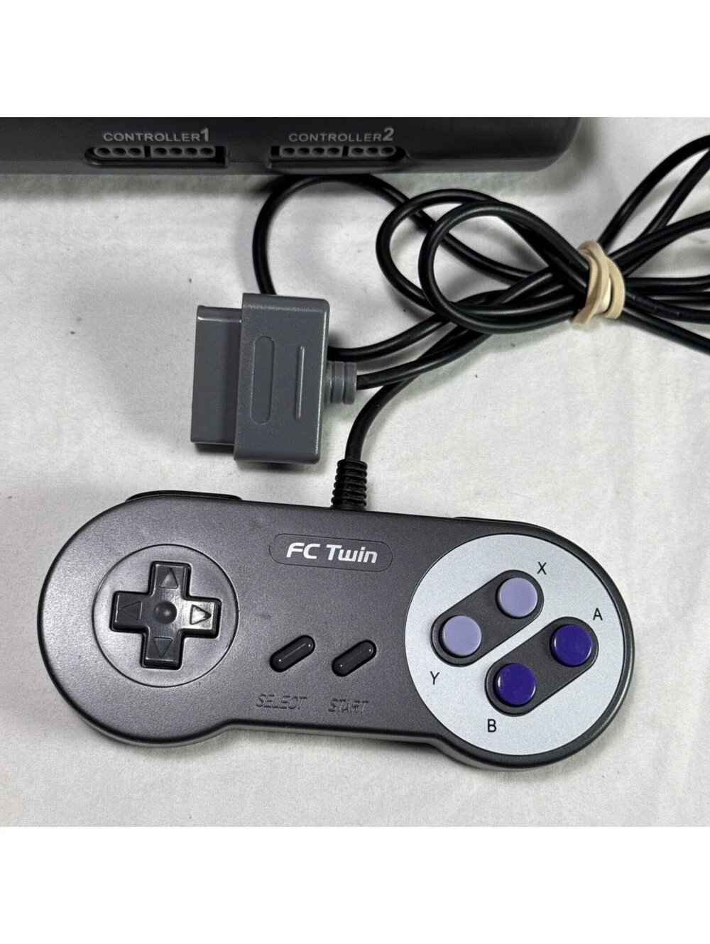 Yobo Gameware FC TWIN - NES & SNES Dual Video Game Console - Tested